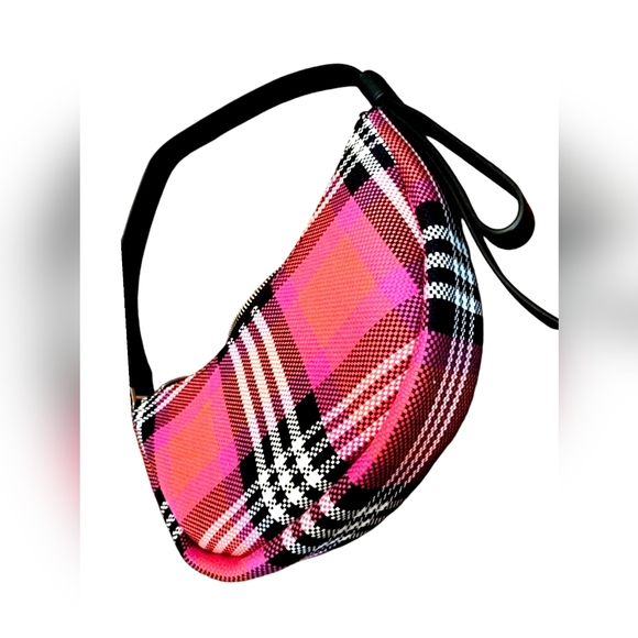 Kate Spade NWOT Plaid Foliage  Shoulder Bag + Matching Plaid wallet Coord Set - Picture 4 of 15